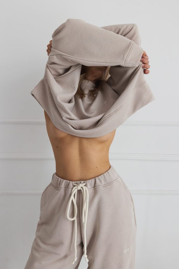 Sweatshirt beige - obrazek 3