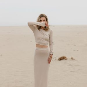 Crop beige