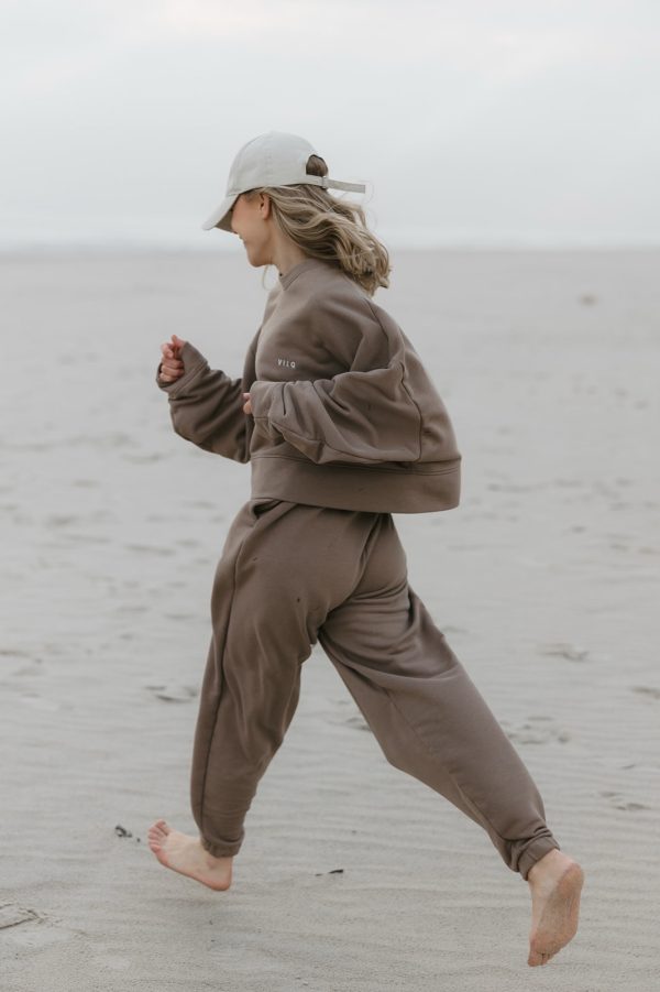 Sweatpants taupe - obrazek 6