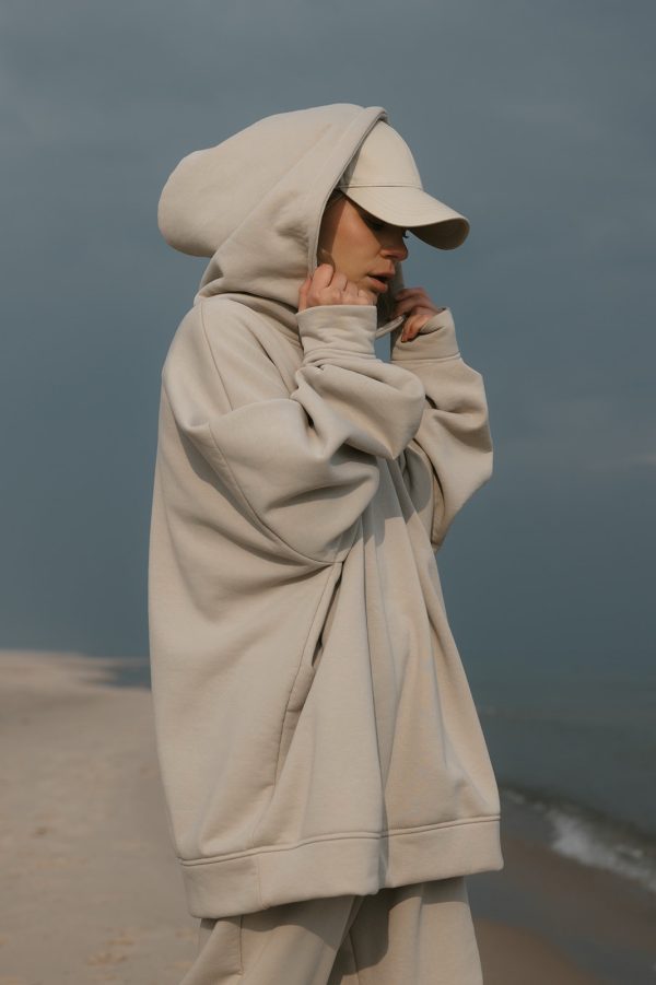 Hoodie beige - obrazek 8