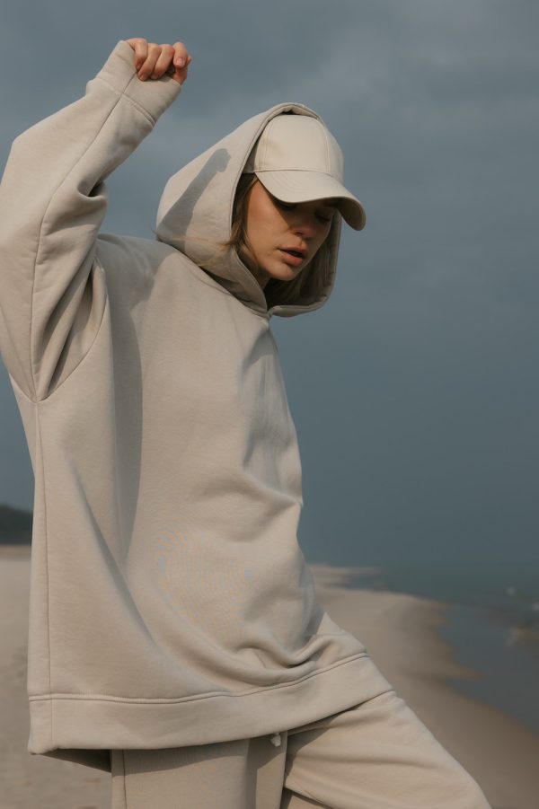 Hoodie beige - obrazek 9