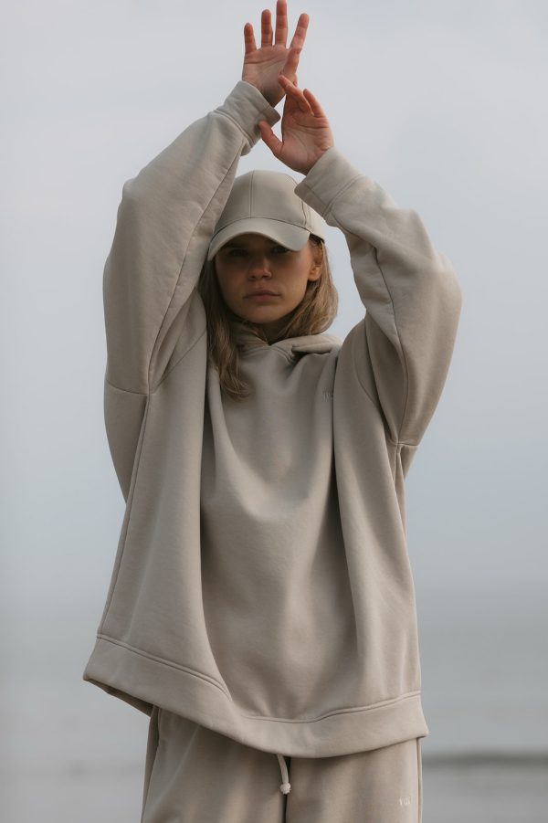 Hoodie beige - obrazek 6