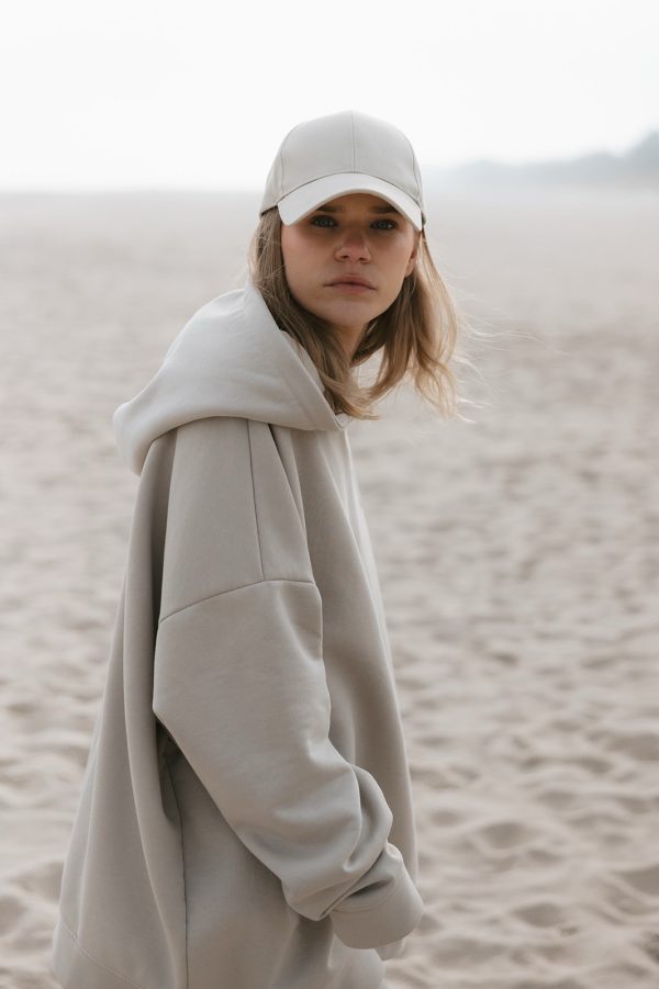 Hoodie beige - obrazek 2