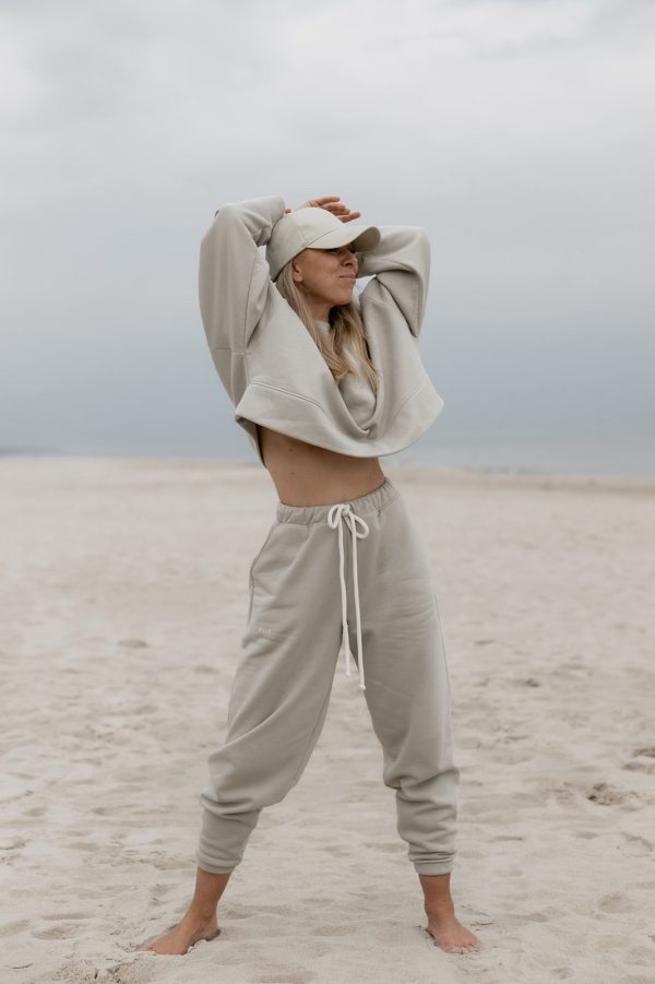 Sweatshirt beige - obrazek 4