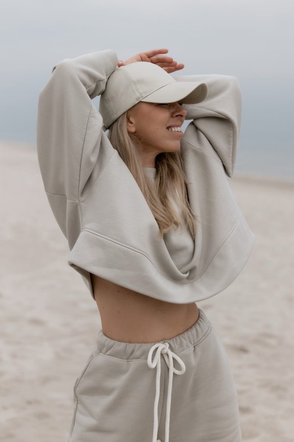 Sweatpants beige - obrazek 4