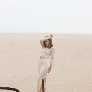 Skirt beige