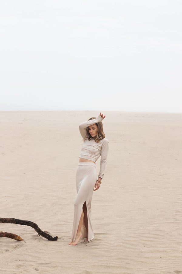 Skirt beige