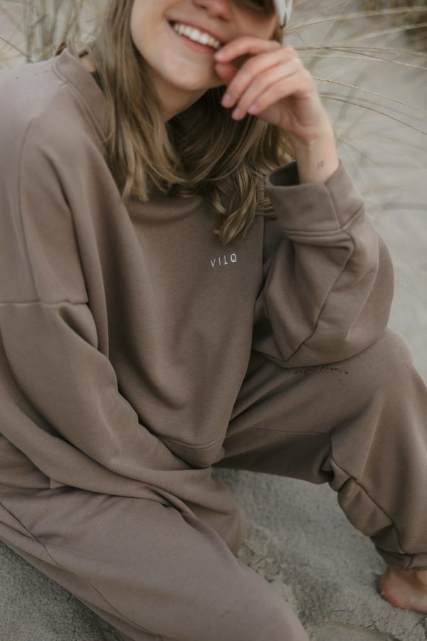 Sweatshirt taupe - obrazek 7